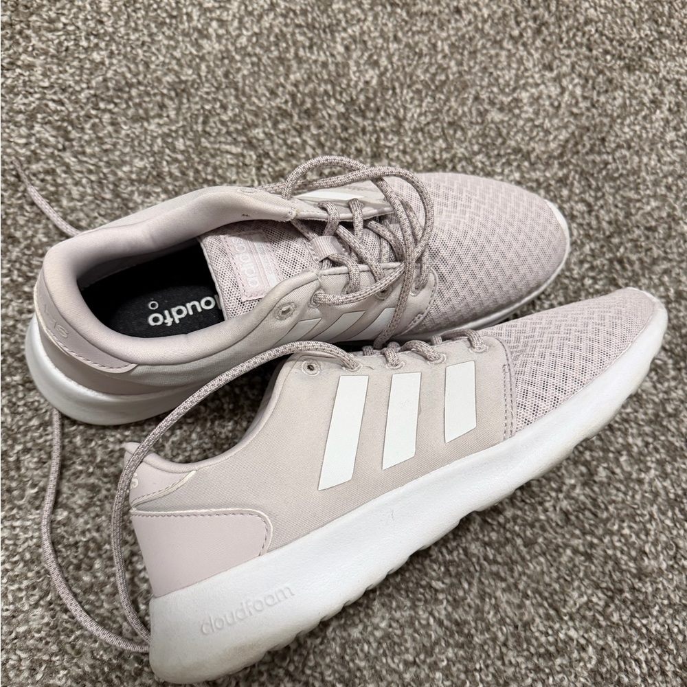 Adidas Women's Light Pink Cloudfoam Sneakers
